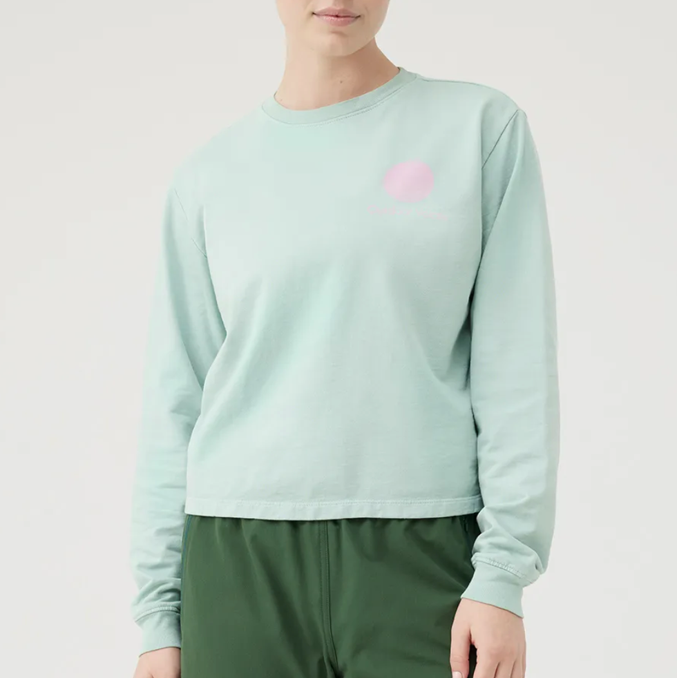 Circle Logo Cropped Sweatshirt Circle Logo Cropped Sweatshirt