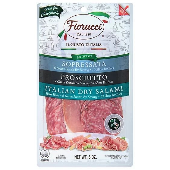 Fiorucci Pre-Sliced Charcuterie Variety Pack