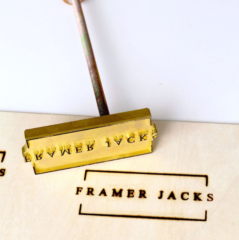 Custom Branding Iron for Wood and Leather