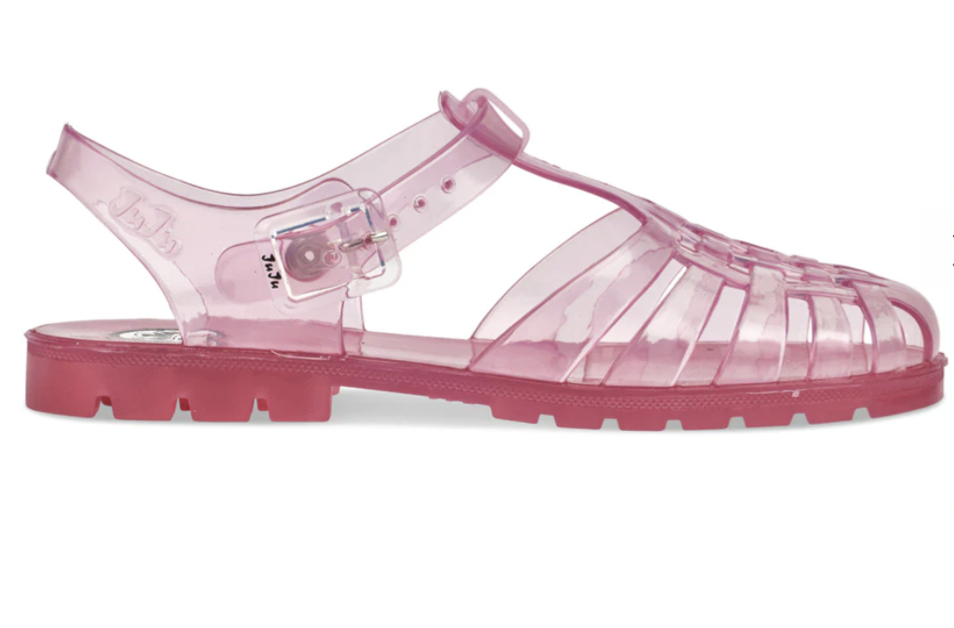 Amazon.com | Made In Italy Woman Jelly Sandals (35, Pink) | Flats