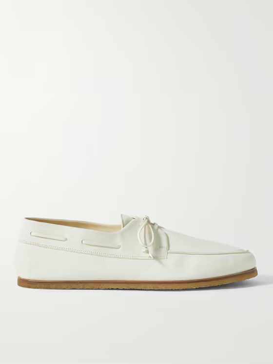 Sailor Full-Grain Leather Boat Shoes