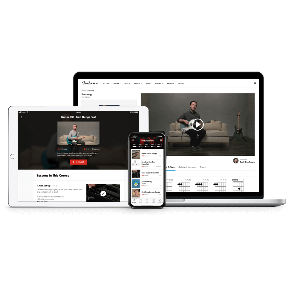 Fender Play Guitar Lessons