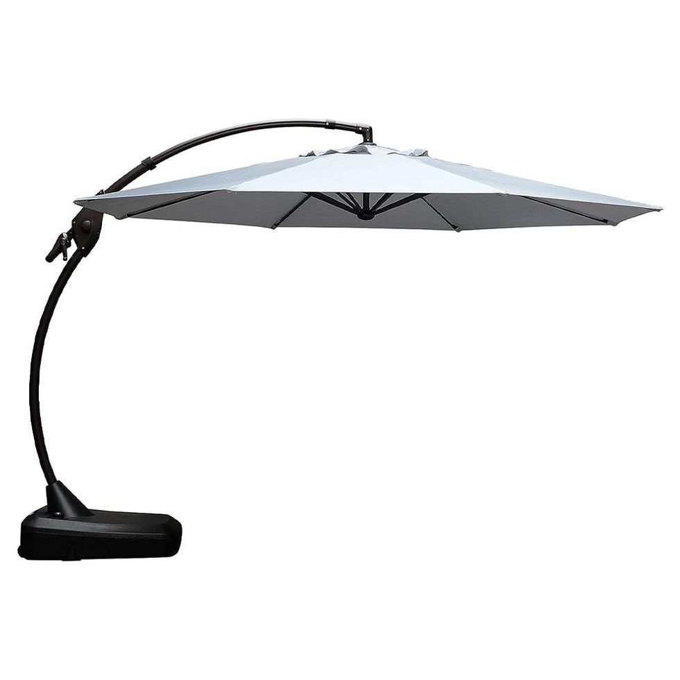 Napoli 12-Foot Round Sunbrella Cantilever Umbrella