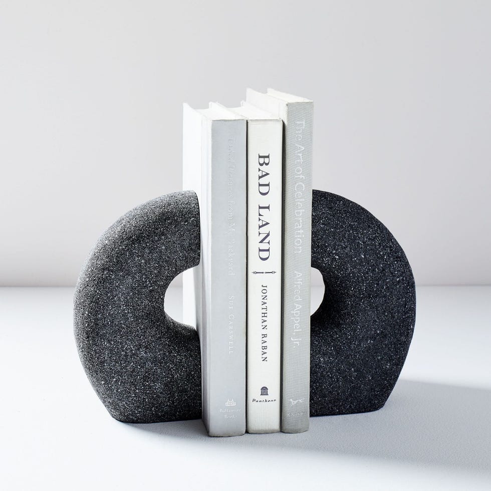 Gray Lava Stone Bookends (Set of 2) Gray Lava Stone Bookends (Set of 2)