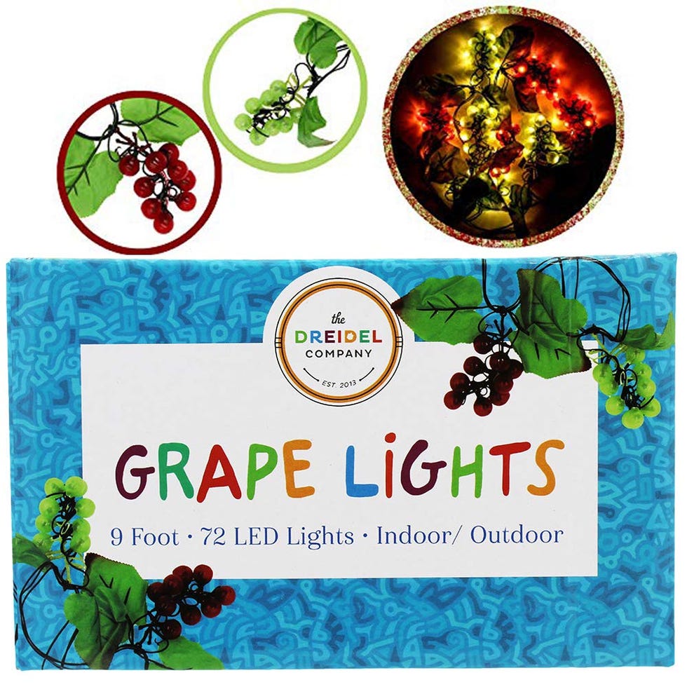 Grape Lights Garland Decorations