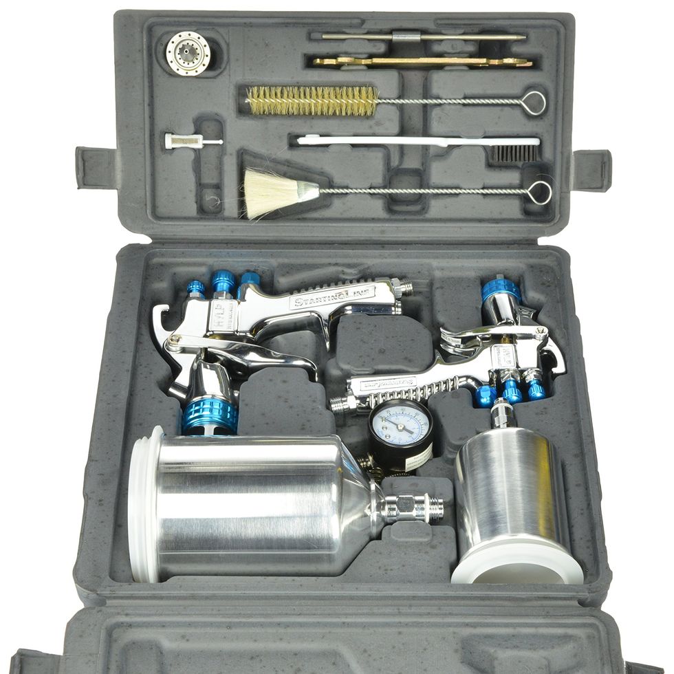 Mini Spray Gun Kit, Gravity Feed Spray Gun Kit For Automatic Repainting