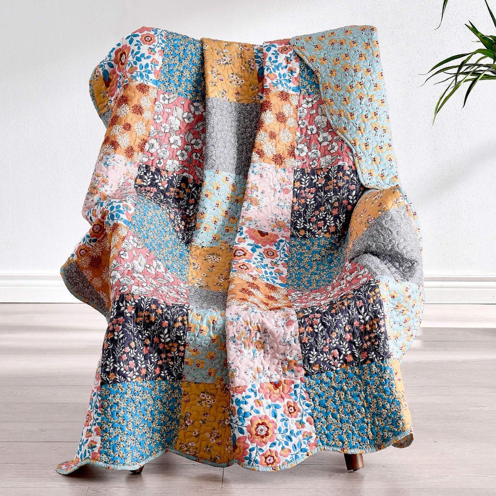 Carlie Quilted Throw Blanket Carlie Quilted Throw Blanket