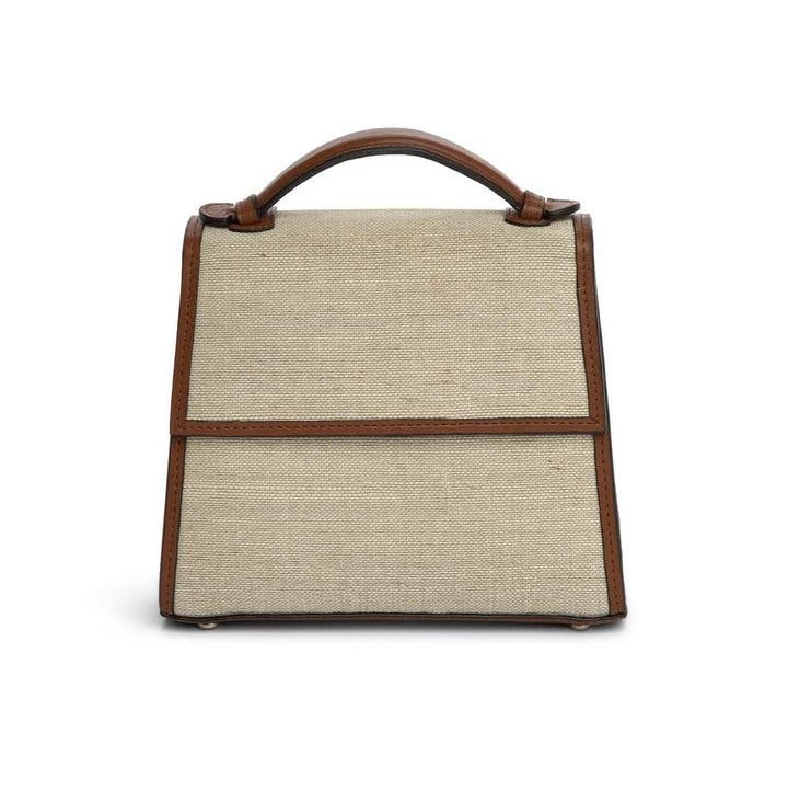 The Small Top Handle in Woven Fique The Small Top Handle in Woven Fique