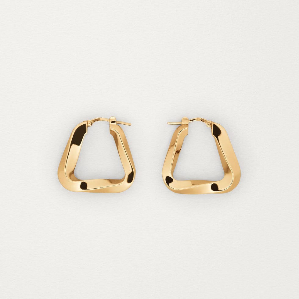 Triangle Hoop Earrings Triangle Hoop Earrings