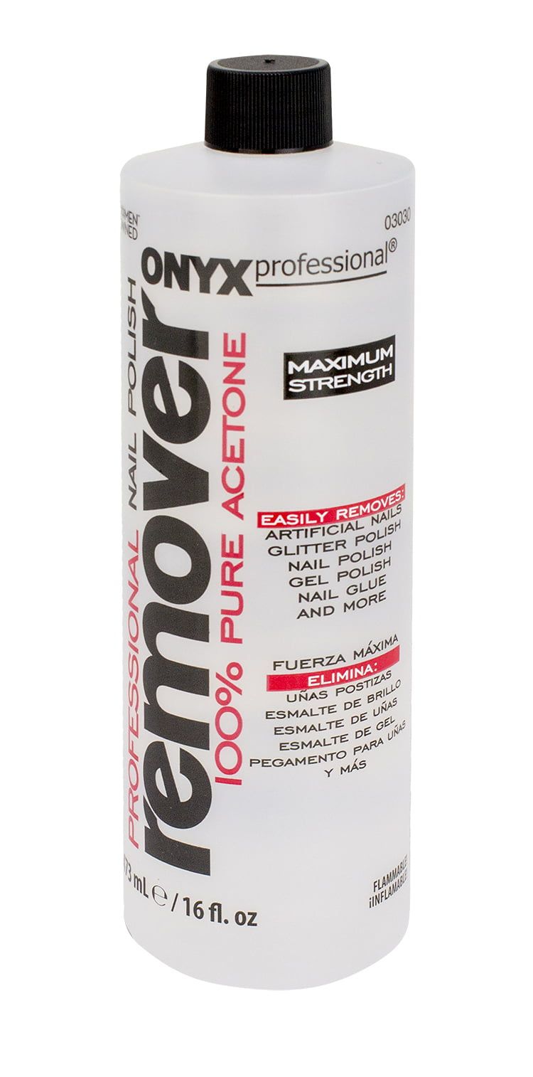 100% Pure Acetone Maximum Strength Nail Polish Remover 