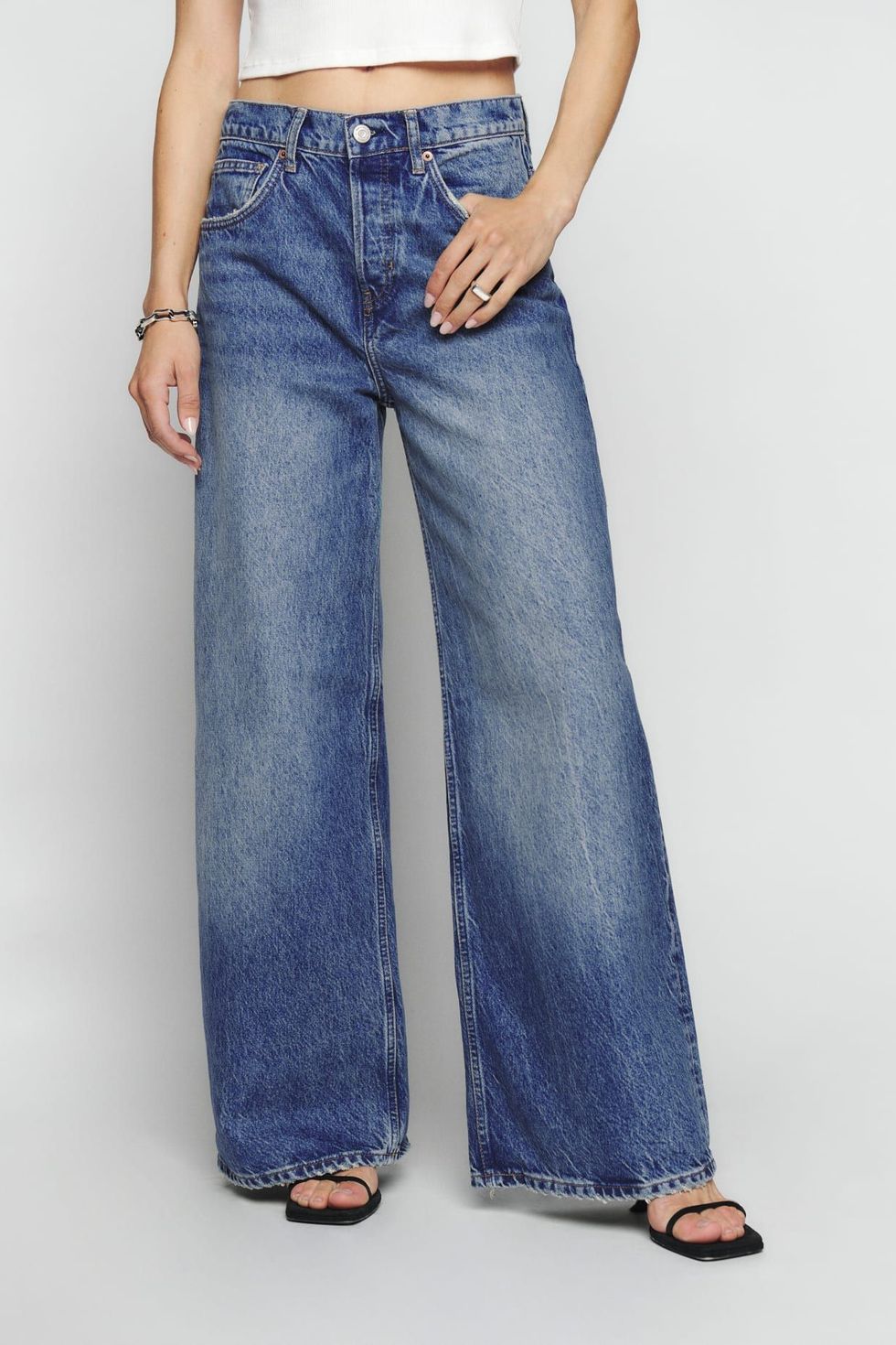 Iggy Super Wide-Leg Slouch Jeans