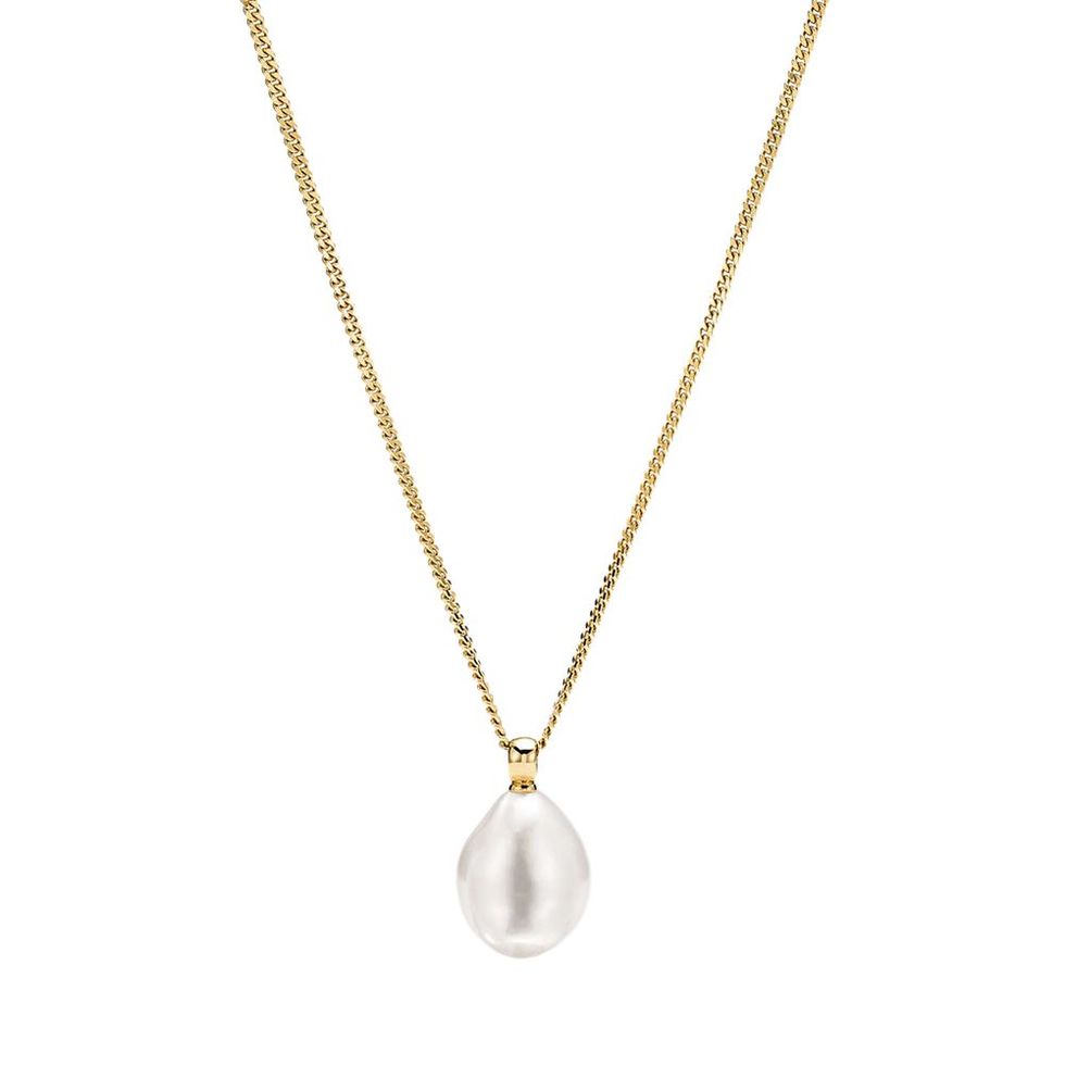 Bold Pearl Pendant Necklace