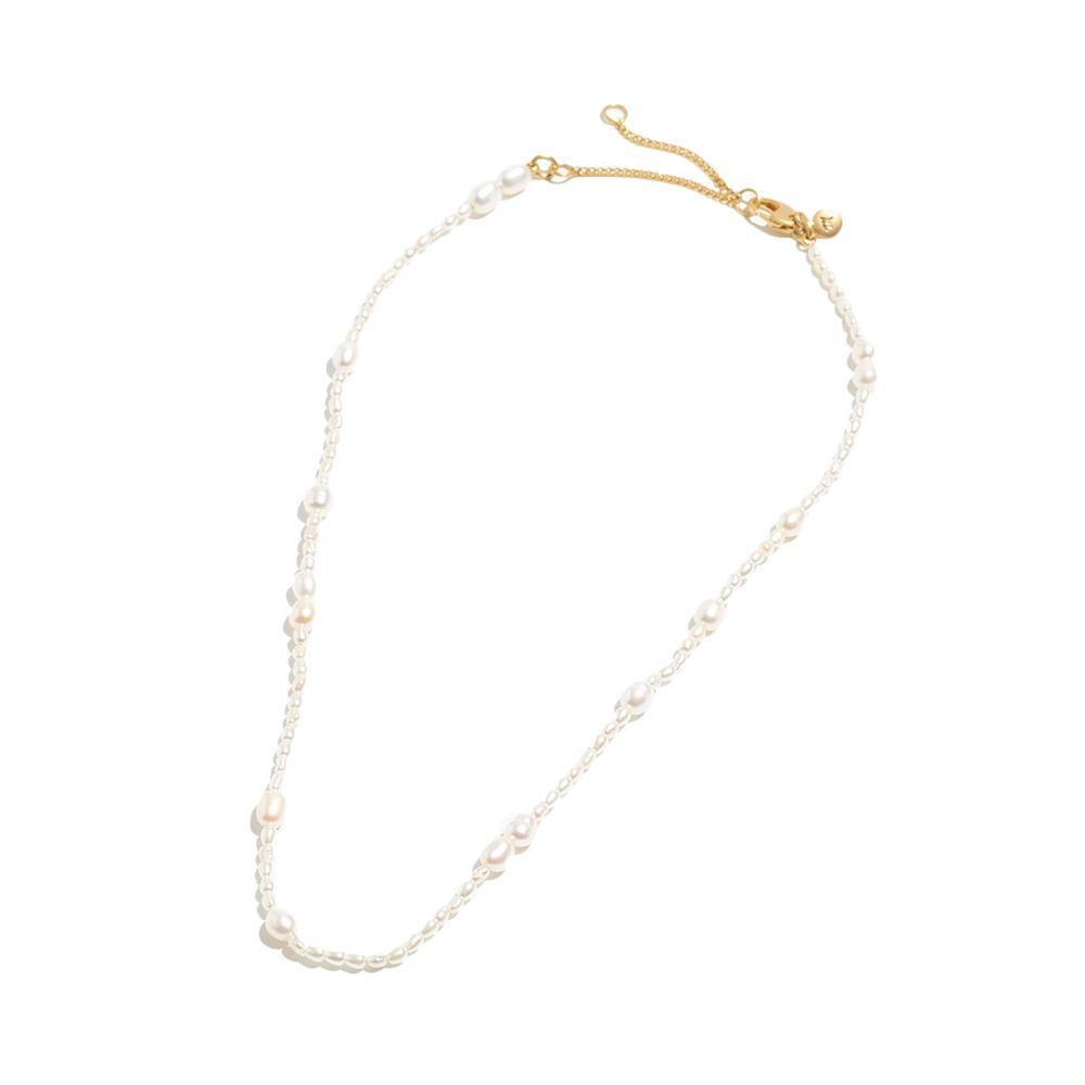 LOVESICK MIXED PEARL NECKLACE - FIVE FOURTY NINE