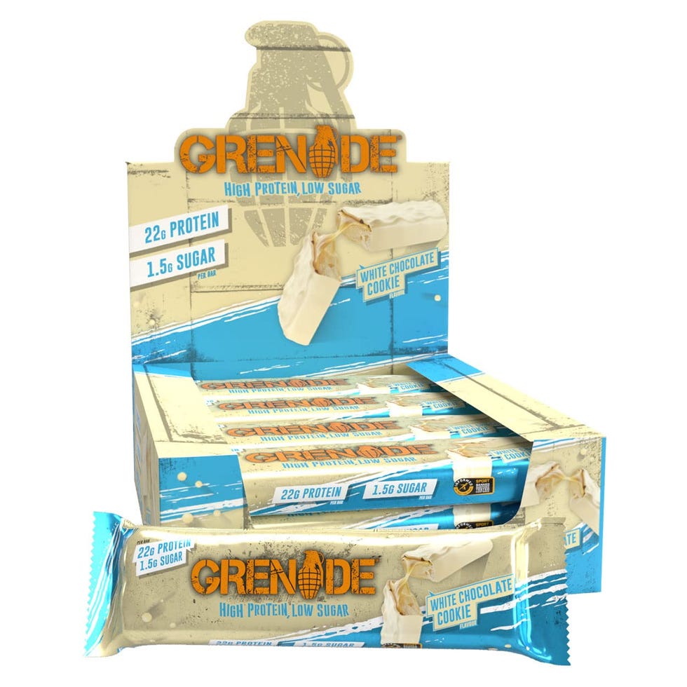 Grenade Protein Bar - White Chocolate Cookie (12 pack)