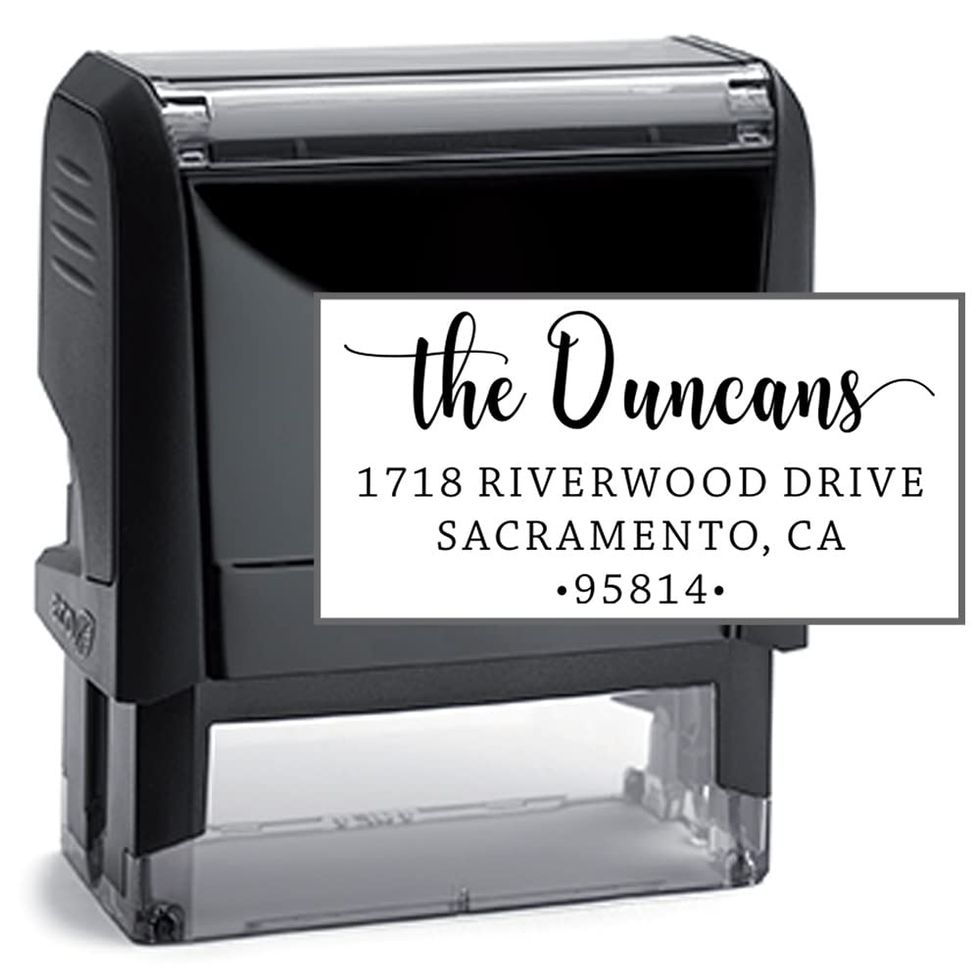 Personalized Self-Inking Address Stamp