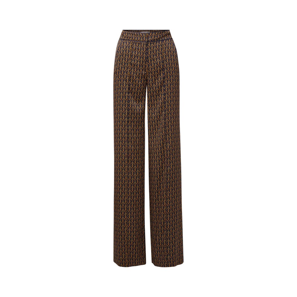 Edia Stirrup-Print Pant