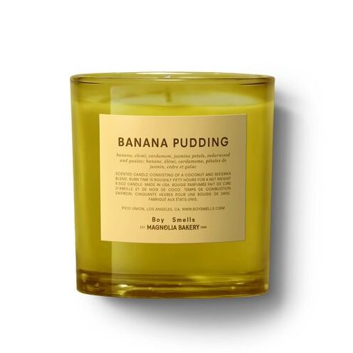 Boy Smells Banana Pudding Candle