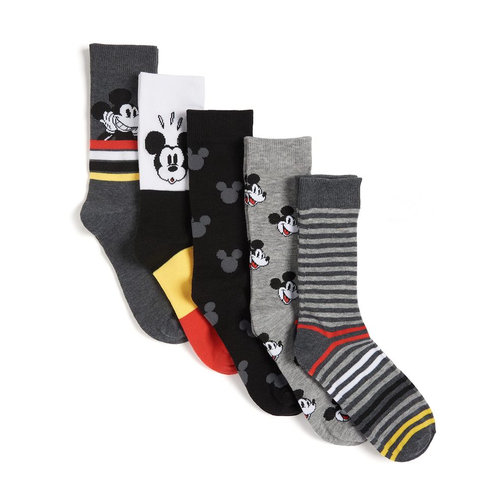 Mickey Mouse Casual Crew Socks
