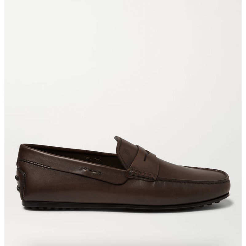 City Gommino Leather Penny Loafers
