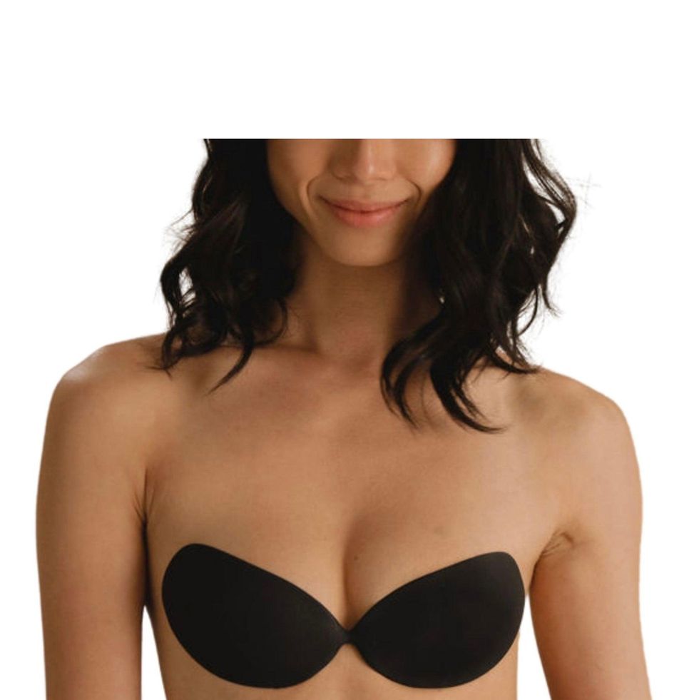 Buy Sticky Bra Strapless Push-up Plus-Size - 2021 Gifts for Women Self  Adhesive Stick on Backless Invisible Sculpt Bra B Cup Black at
