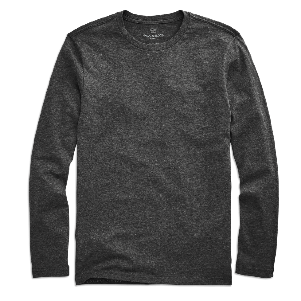 Men's Autumn Deep V-Neck Collarless Long Sleeved Shirt