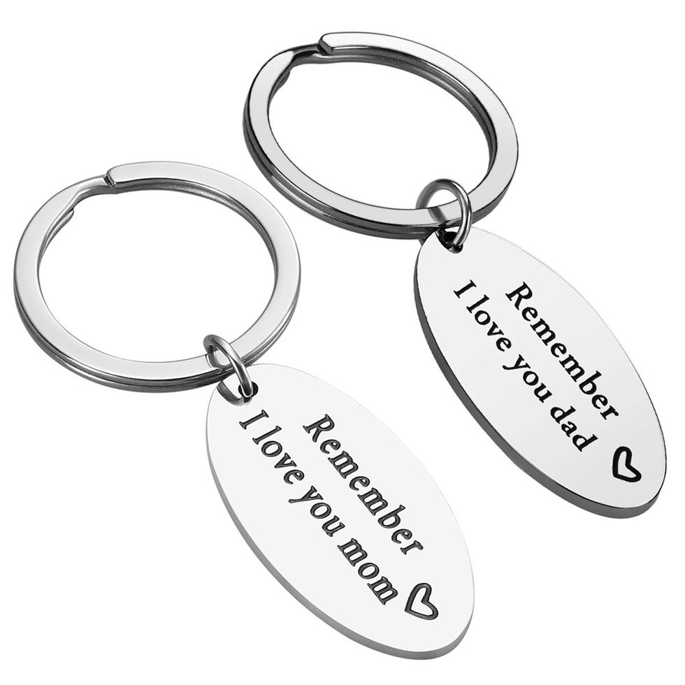 Mom and Dad Keychains 