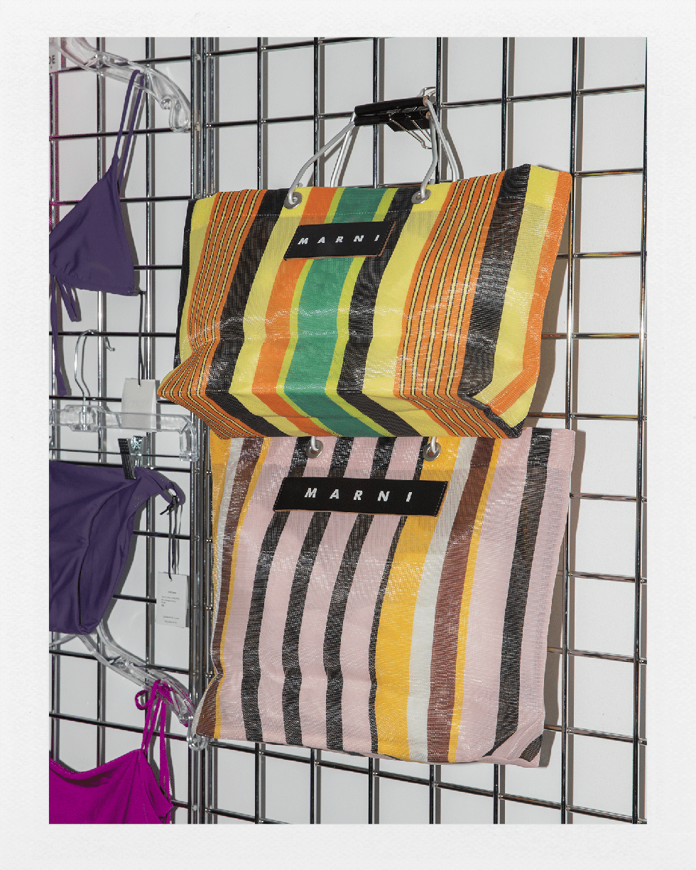 Multicolour Market Stripe Bag