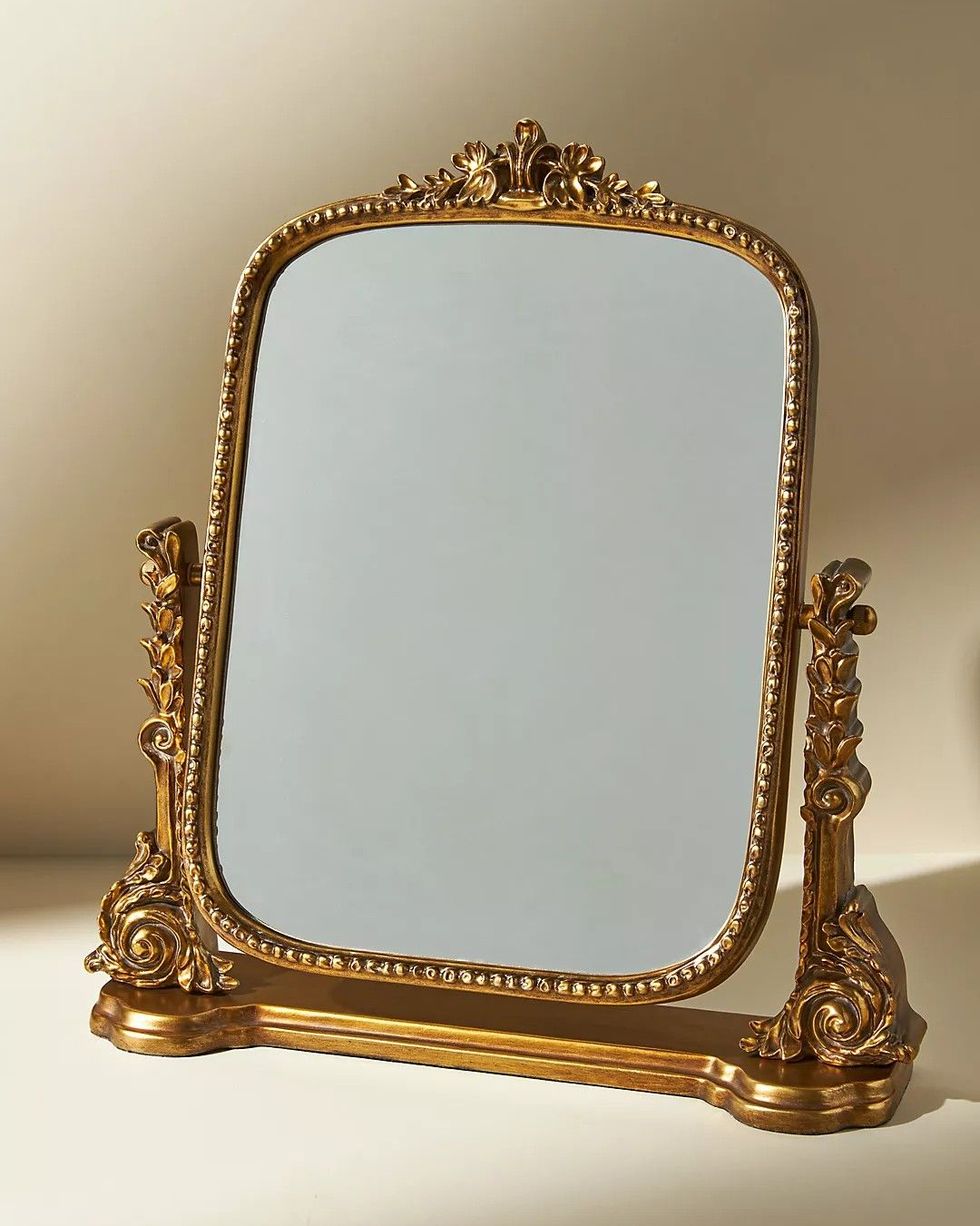 Gleaming Primrose Vanity Mirror