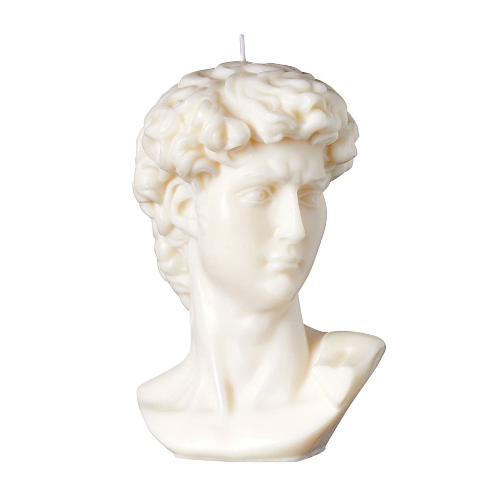 David Statue Soy Wax Candle