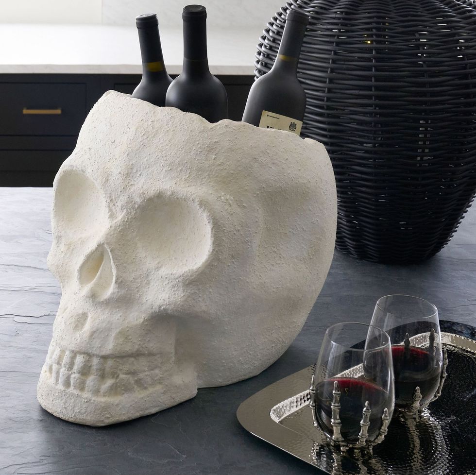 Figural Skull Party Bucket