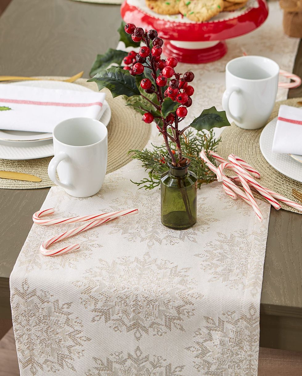 Luxe Hemstitched Bordered Linen Placemats