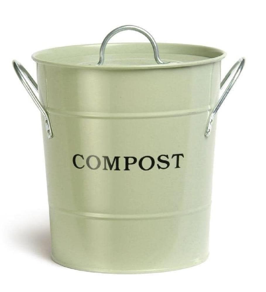 compost in style 🥒 build sustainable habits with our odor-minimizing  stainless steel compost caddy – now available in all-new white and…