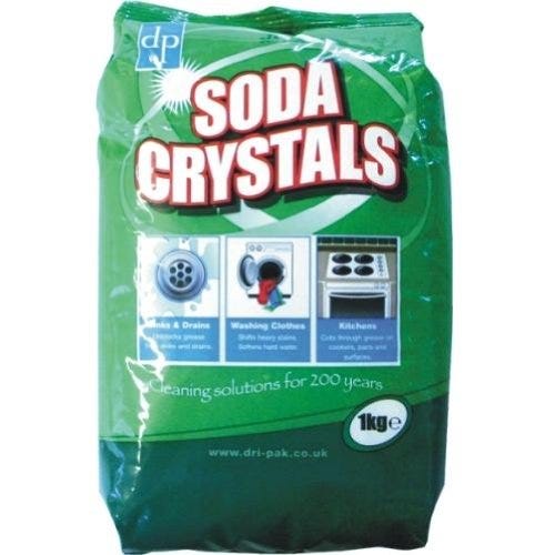 Cristales de soda para fregaderos y desagües