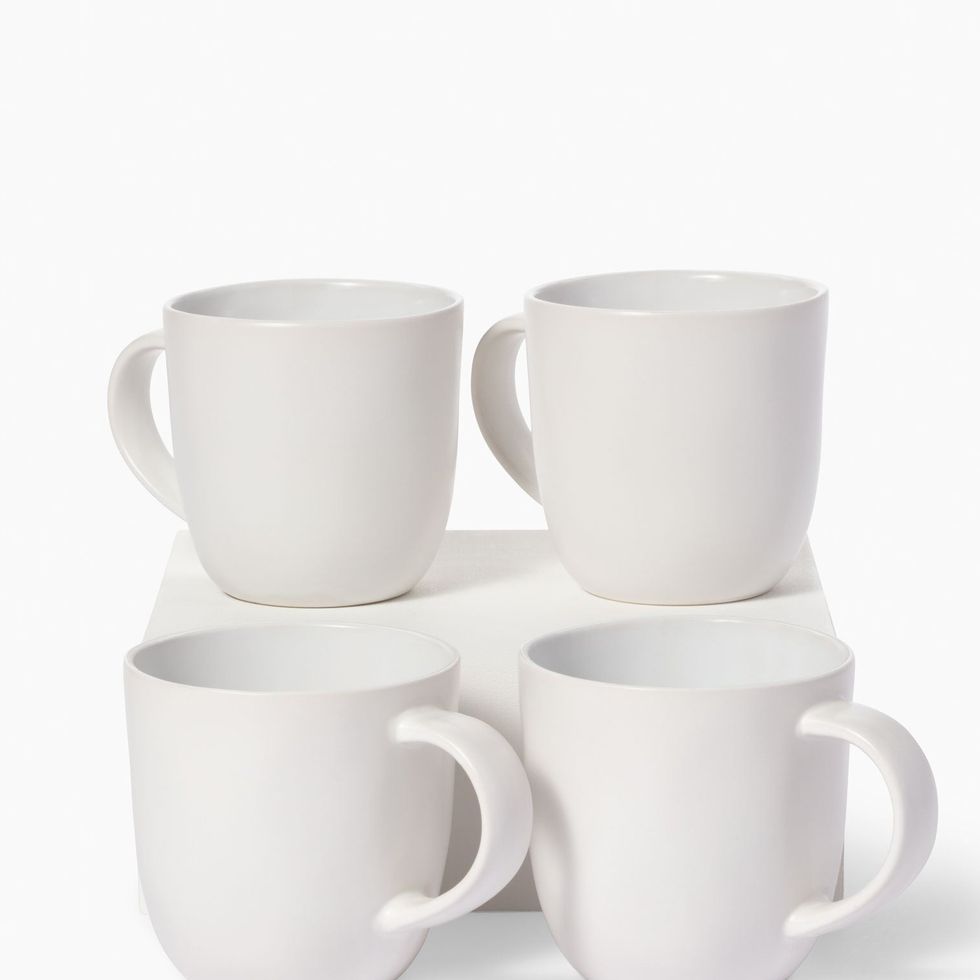 2 White Pottery Espresso Cups, Set of Two Unique Ceramic 4 Oz Tumblers,  Small Coffee or Tea Mug, Gift for Her 