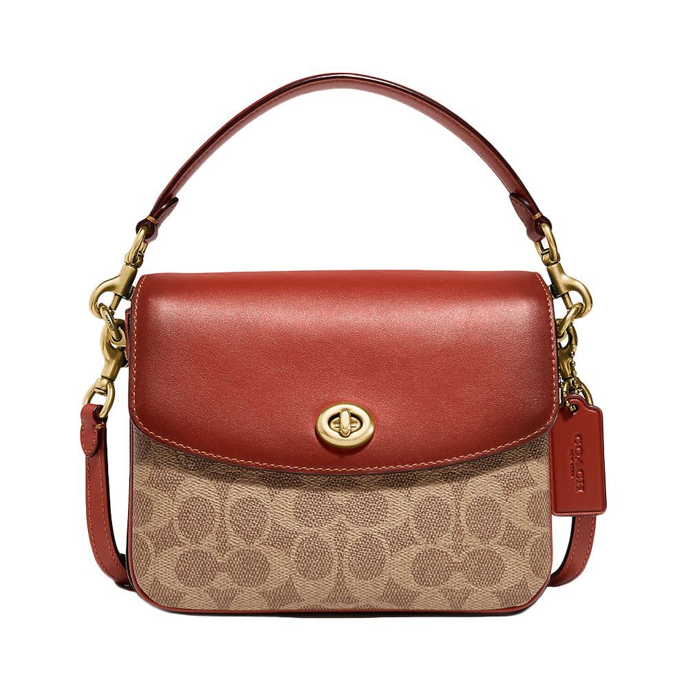 Coach elle crossbody discount in signature canvas