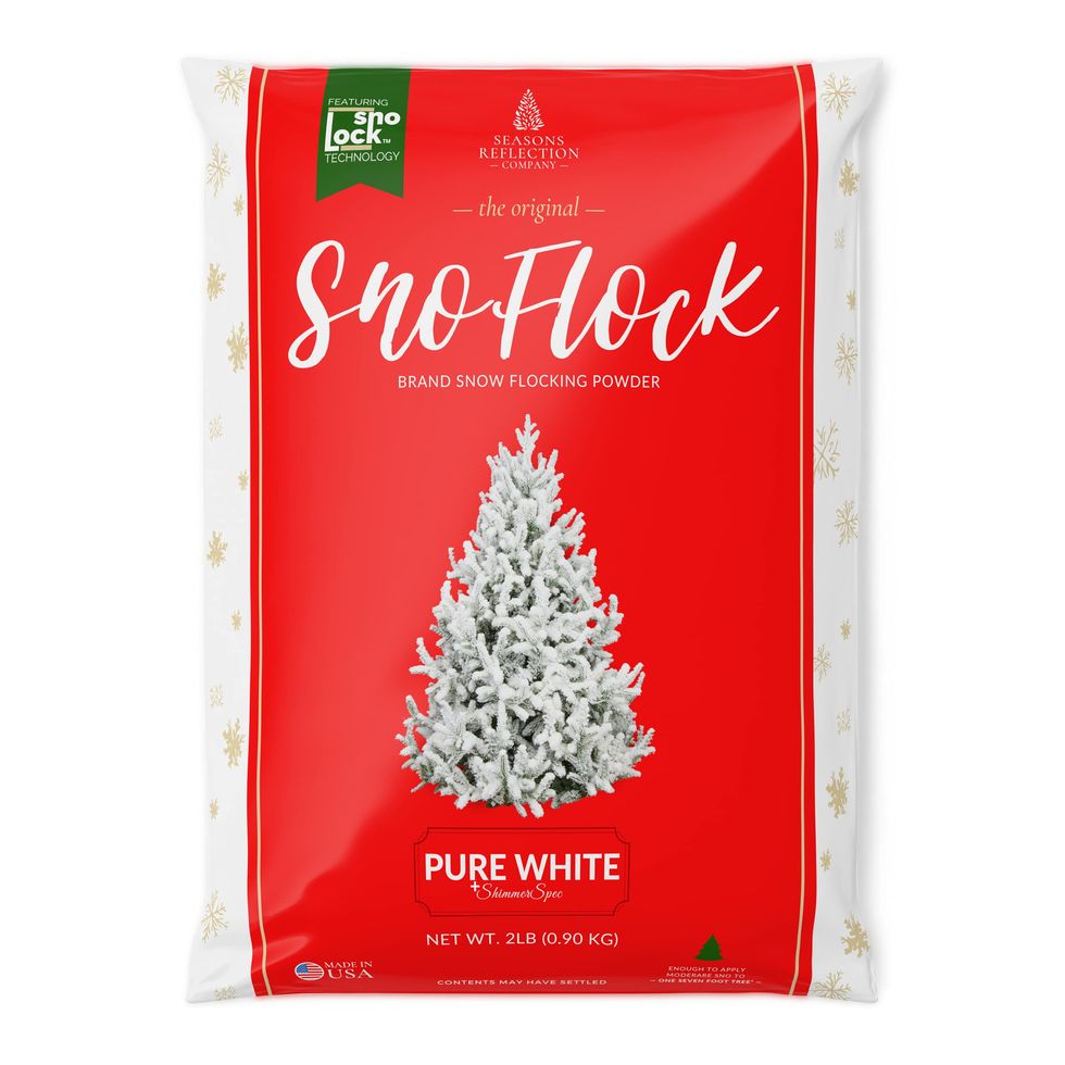 SnoFlock The Original Premium Self-Adhesive Snow Flock Powder with ShimmerSpec