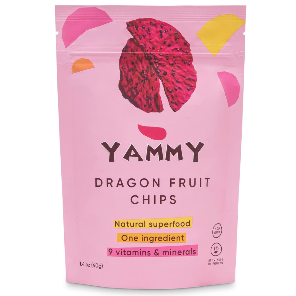 Dried Dragon Fruit Chips