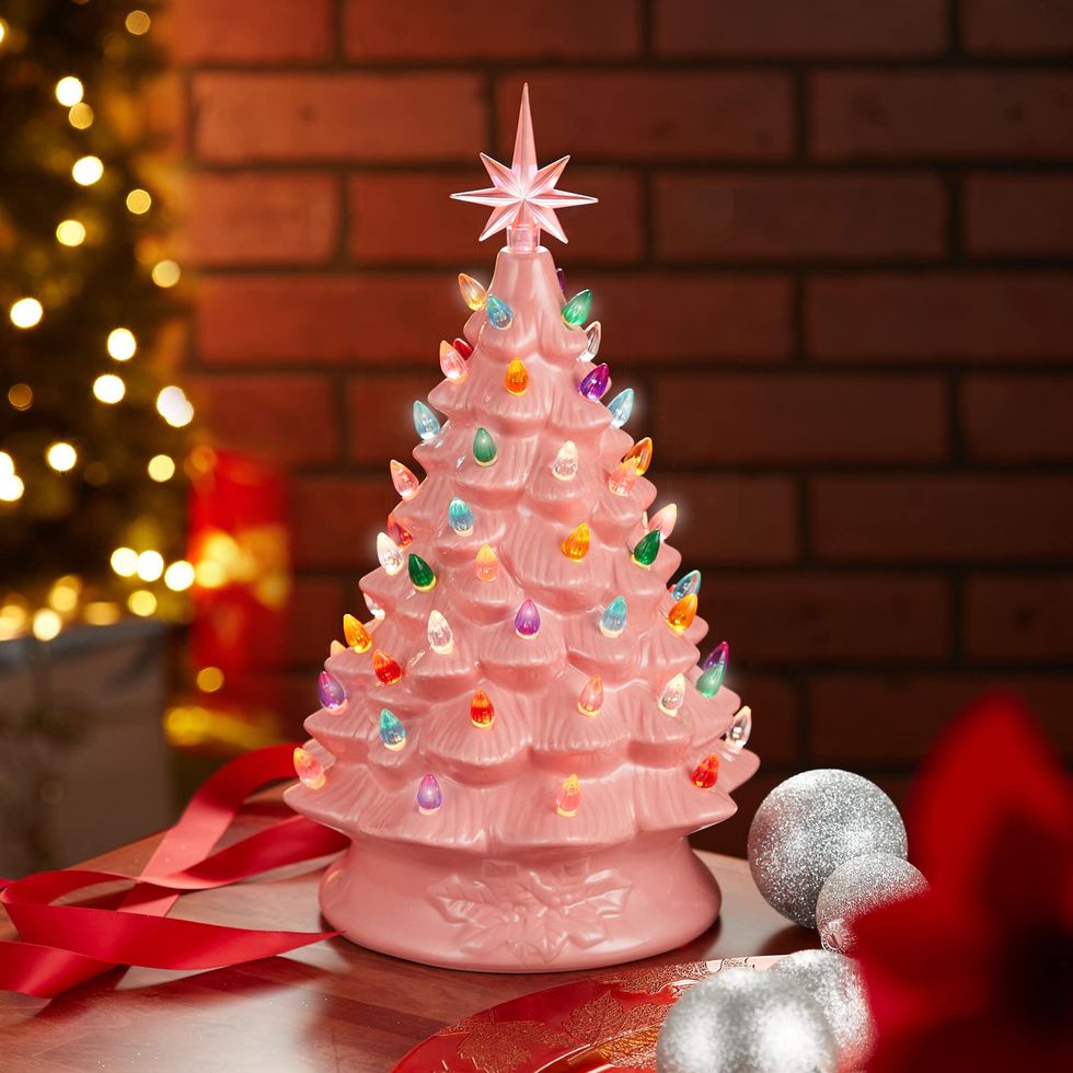 Casafield Hand Painted Ceramic Christmas Tree