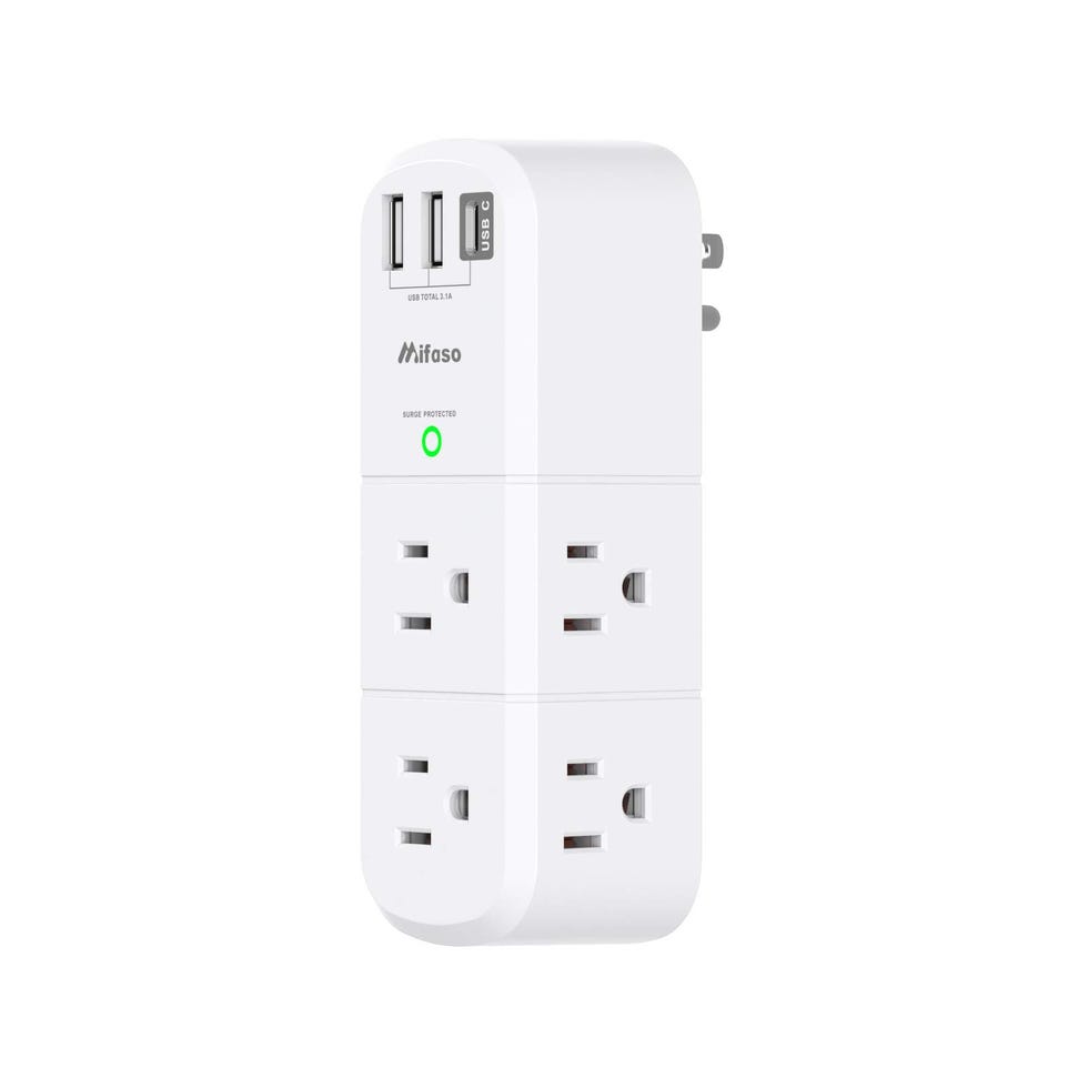 USB Outlet Extender Surge Protector