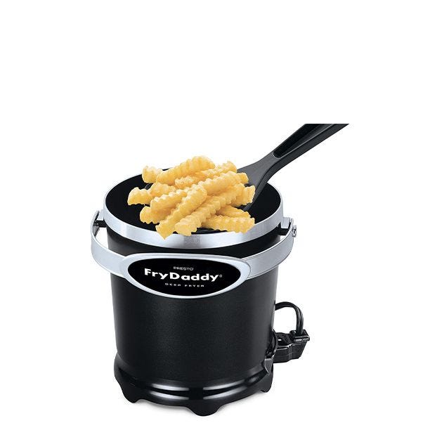 Electric Deep Fryer Dual Daddy Cooker Home Kitchen Countertop Fries