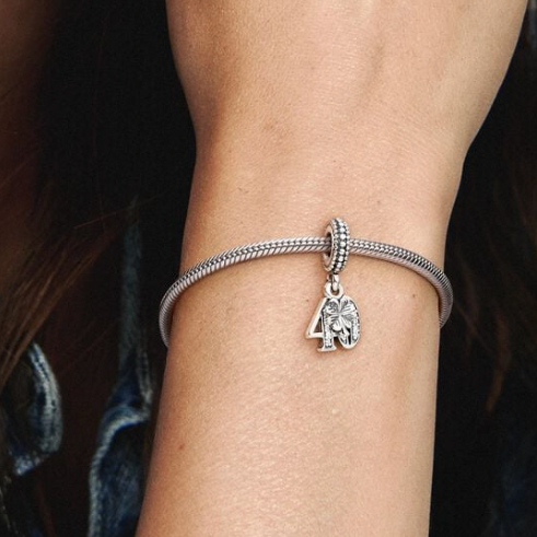 40th Celebration Dangle Charm 40th Celebration Dangle Charm