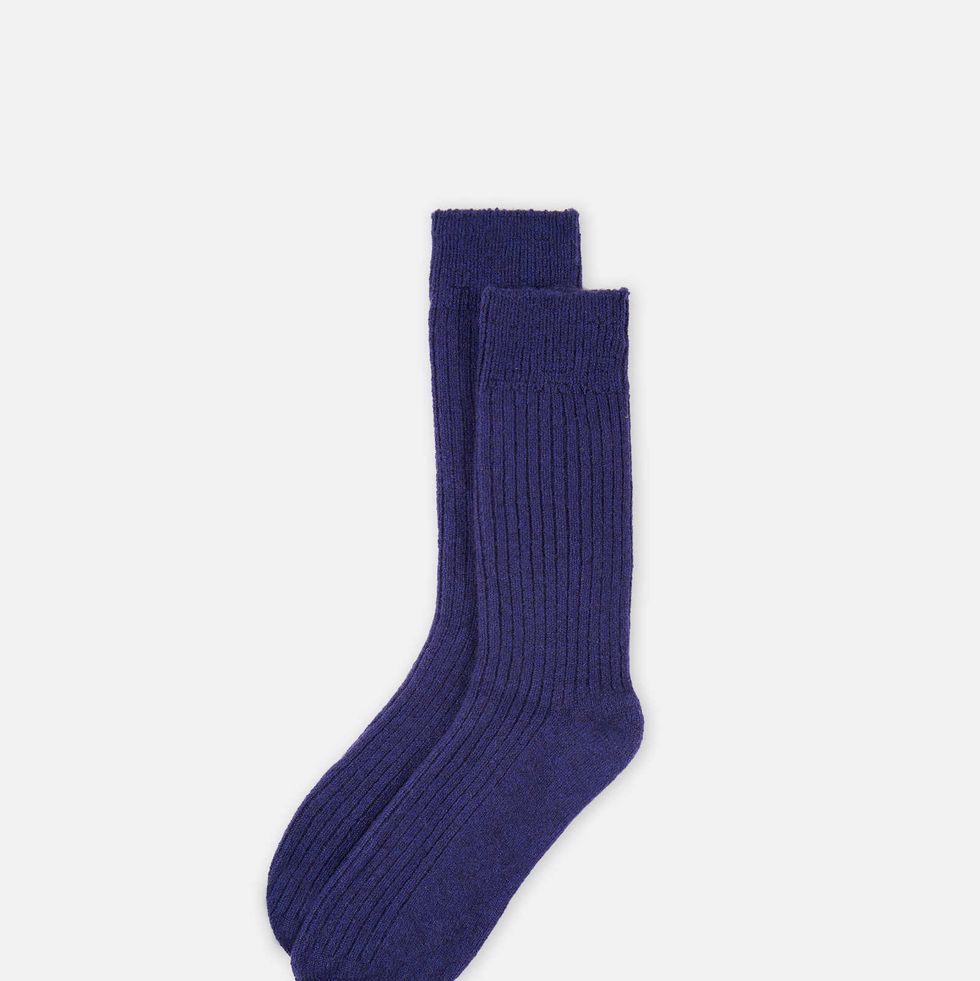 These pretty wool socks will keep you cozy all winter long — and