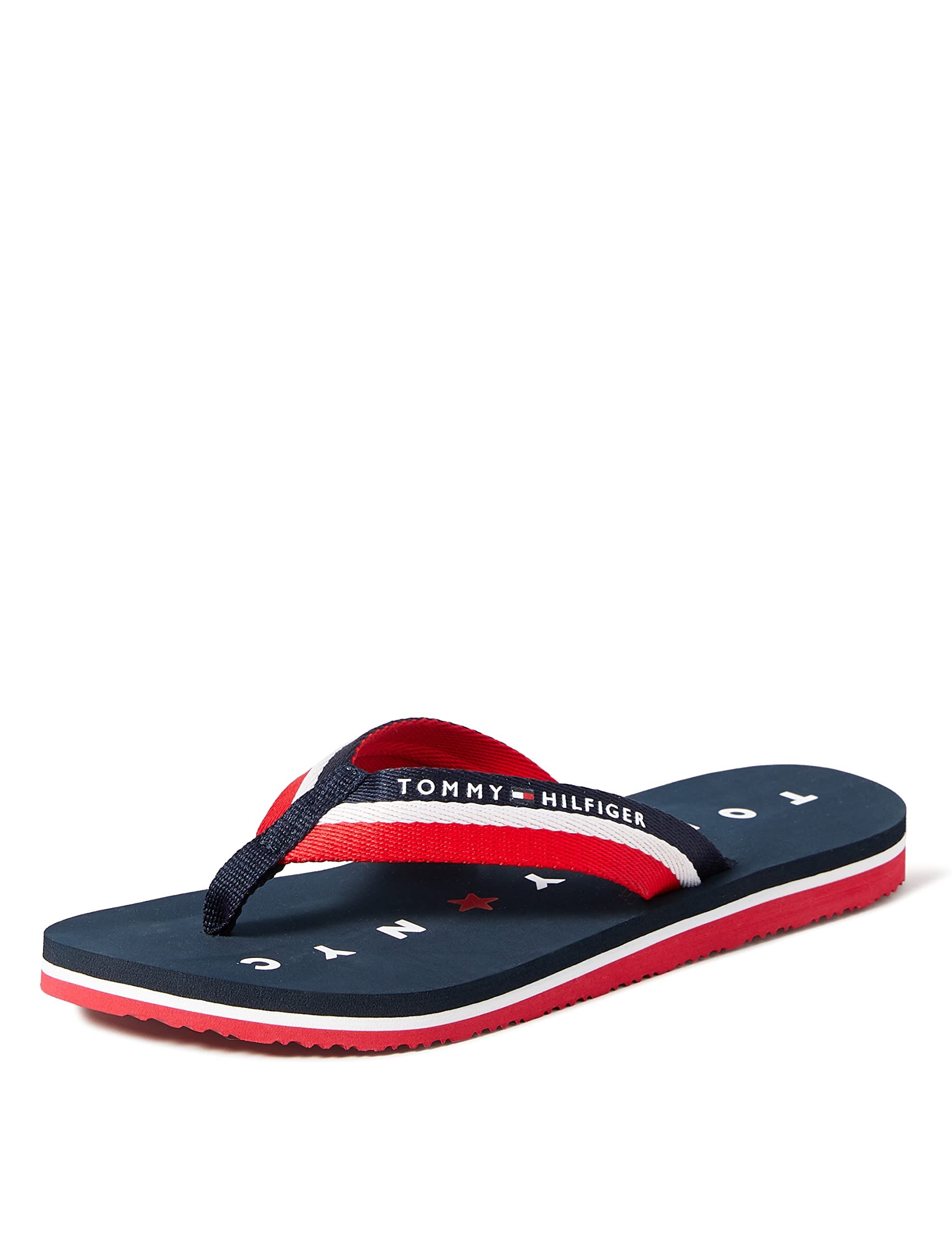 Chanclas playa mujer online tommy hilfiger