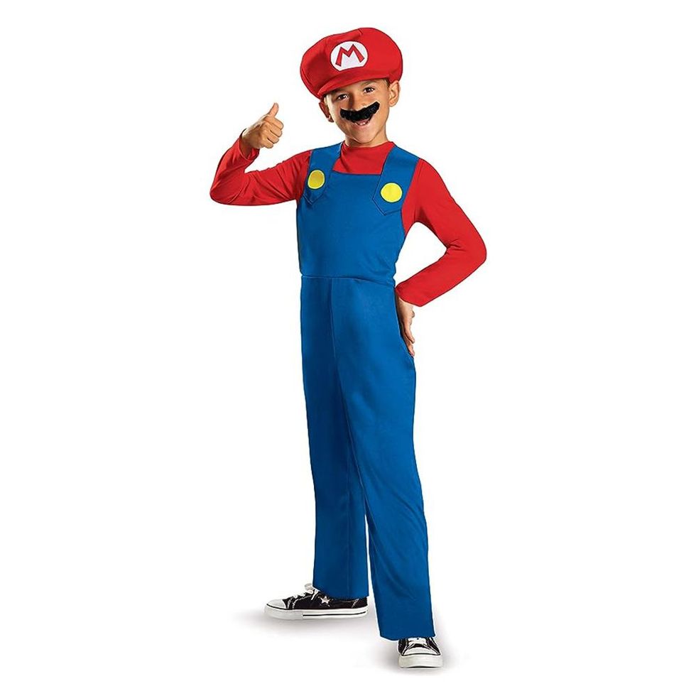 Disguise Men's Mario Riding Yoshi Adult Costume, Multi, One Size