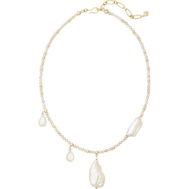 Mellie Baroque Pearl Necklace