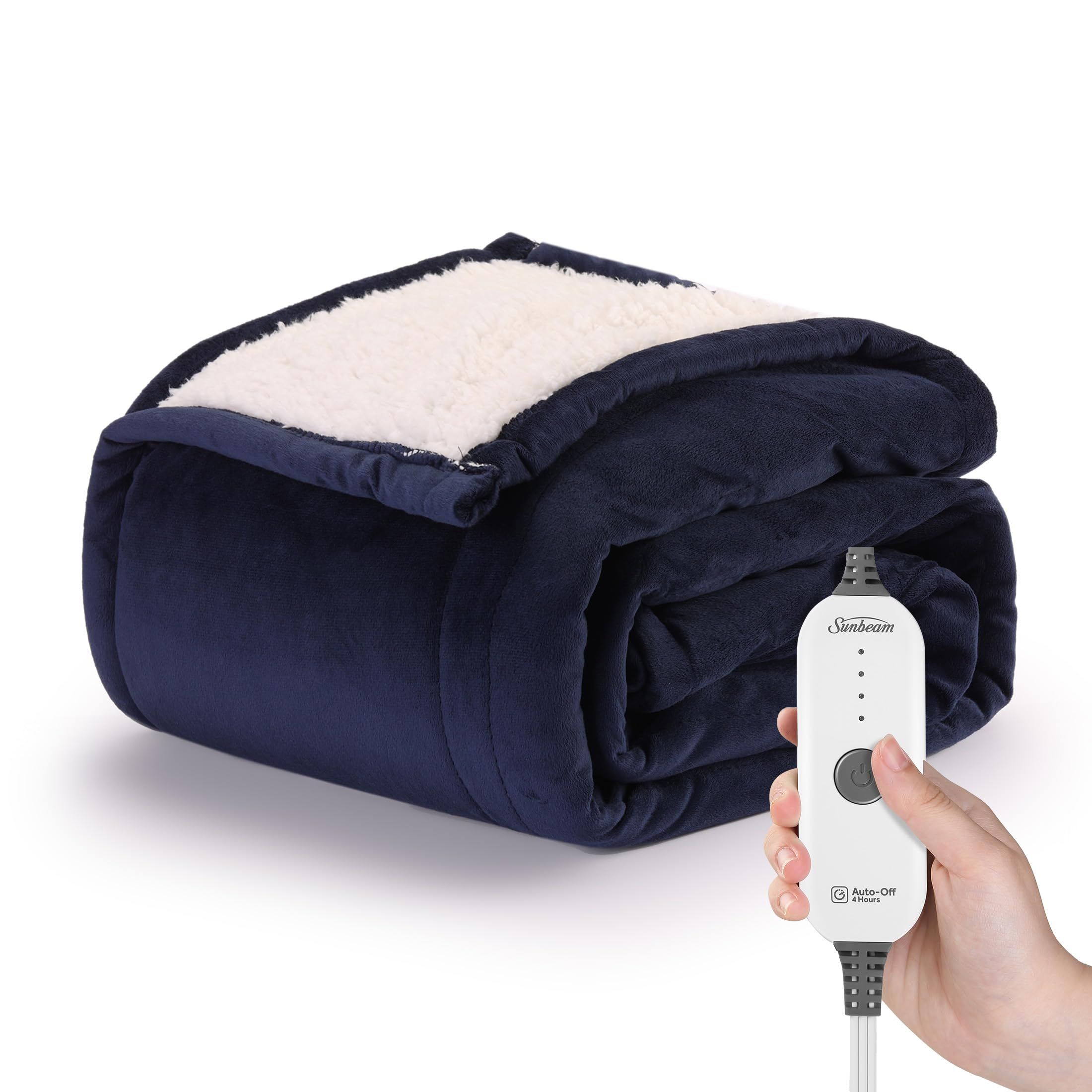 Heated blanket without auto best sale shut off