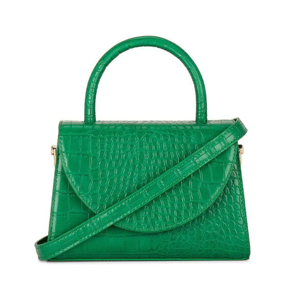 Nadia Faux Leather Embossed Bag