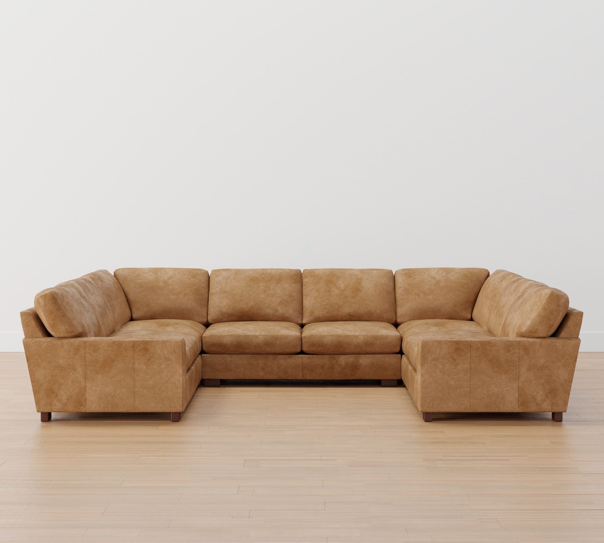 U shaped sectional store pottery barn