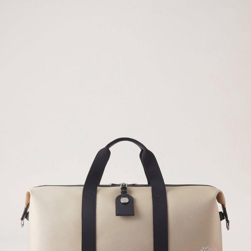 MOUNT BLACK Leather Lv Duffle Bag, For Travel