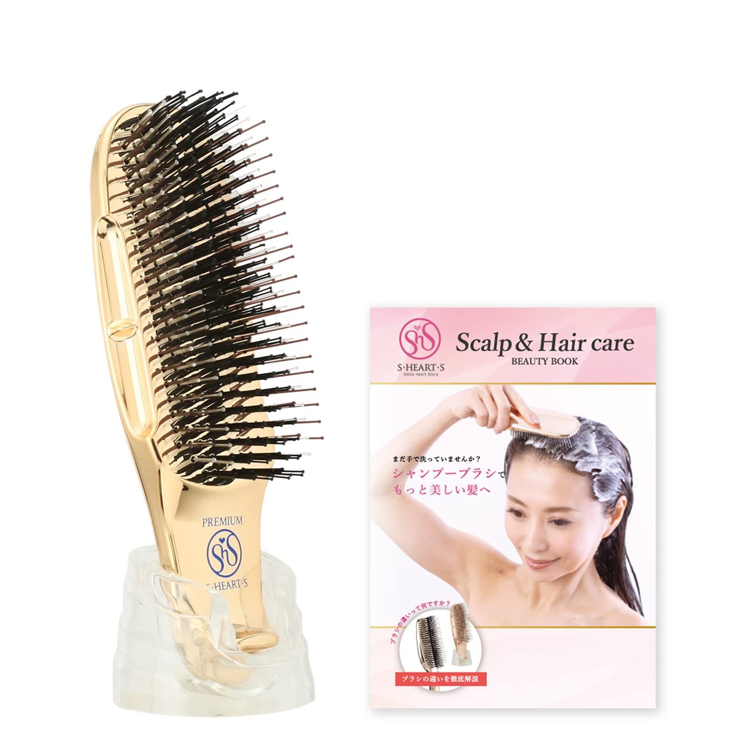 新商品 ヘアマッサージスカルプブラシ1p全5色 スタイリング ヘア